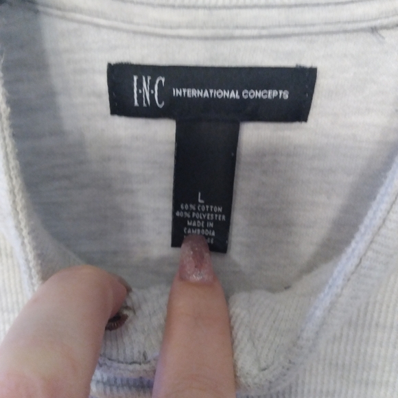 INC Men's Gray Sweater - Picture 2 of 6